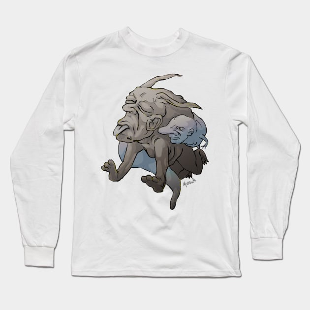 Stinkface Guardian Long Sleeve T-Shirt by Munka